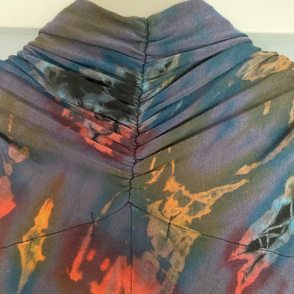 Tucantango Cascading Open Front Tie-Dye Tunic - image 5